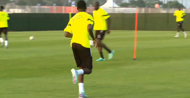 Suivez la dernière séance d’entraînement des lions du Sénégal avant le Cameroun (vidéo)