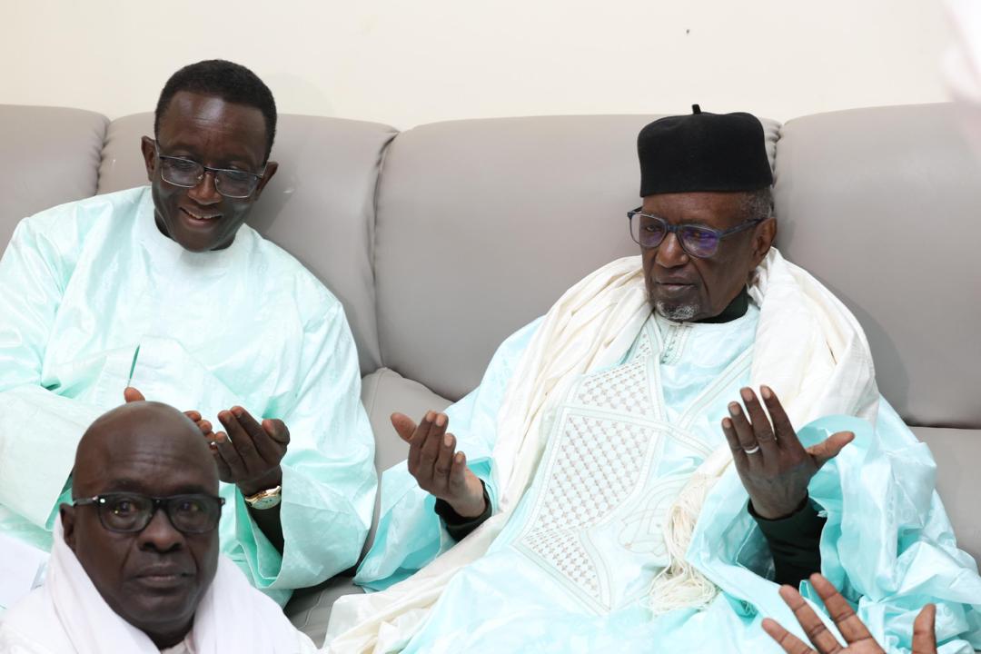 Darou Mousty : Amadou Ba promet plusieurs  réalisations au khalife Serigne Bassirou Mbacké