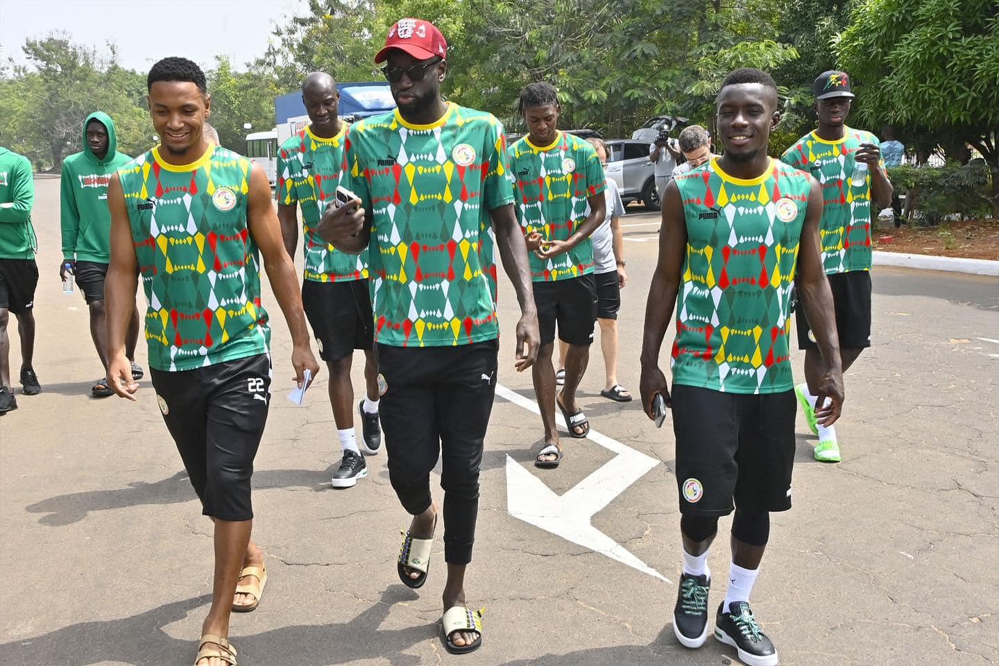La balade les Lions avant le match contre les Éléphants (Photos)