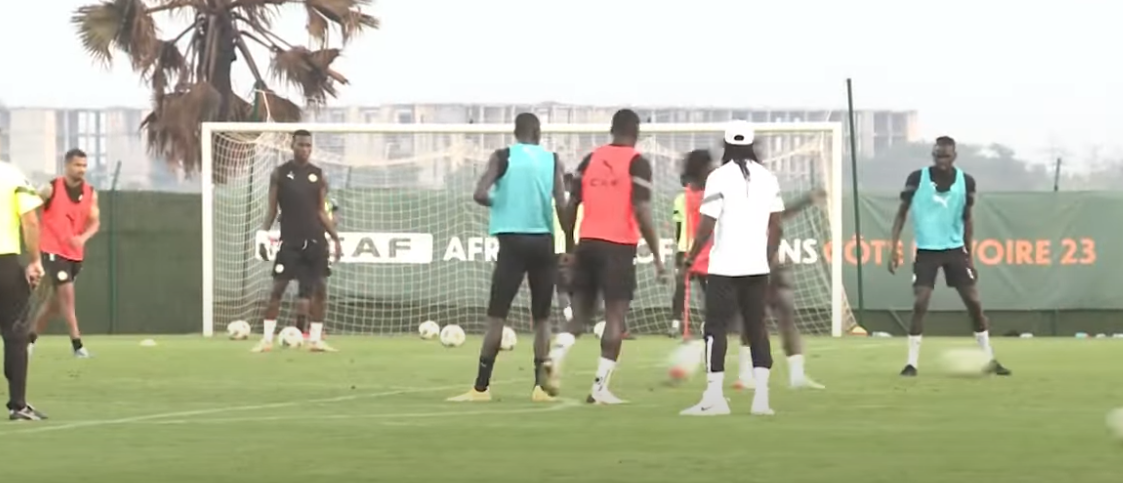 Can 2023 – Entrainement des Lions du Sénégal: Une séance bien rythmée à 48h du match contre la Côte d’Ivoire