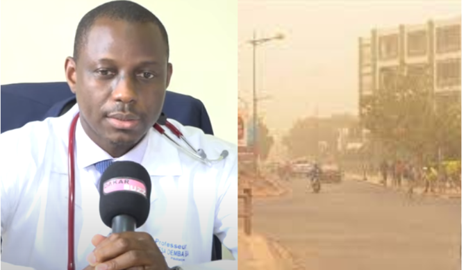Poussière dans l’atmosphère : L’alerte émise par l’ANACIM et Dr Idrissa Demba Ba…