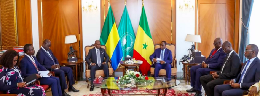 Coopération Sénégal-Gabon: Le président de transition gabonais reçu par le chef de l’Etat Macky Sall…