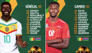 CAN 2023 – Sénégal vs Gambie : Découvrez la composition des équipes