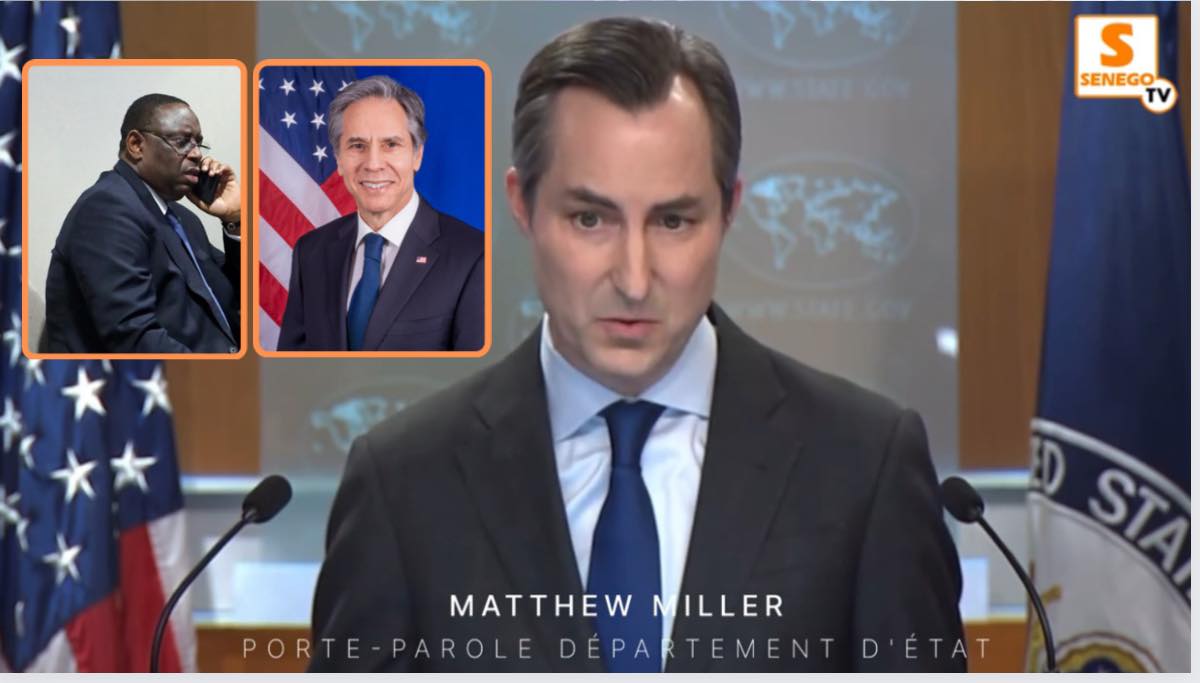 Antony Blinken appelle Macky Sall pour lui signifier l’importance de respecter le calendrier électoral (Vidéo)