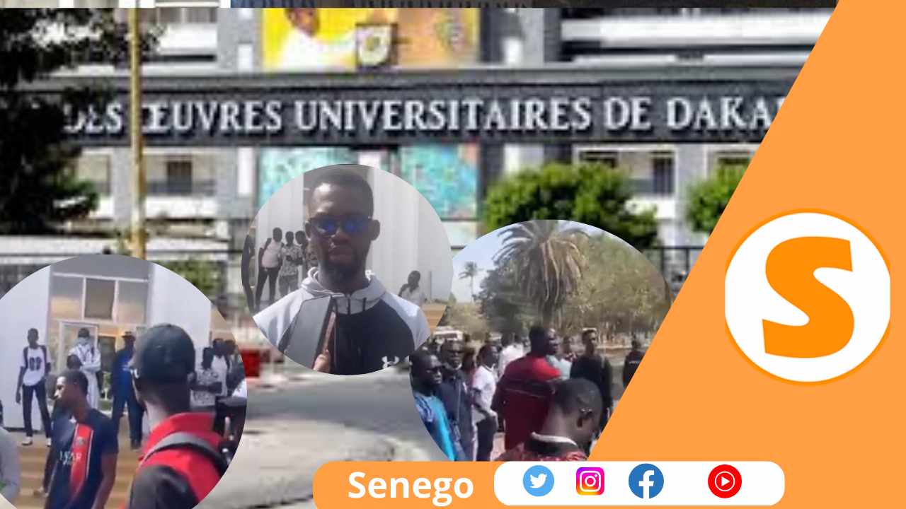 Ucad: Interdiction du Sit-in des étudiants pour  la réouverture de l’Université (Senego Tv)