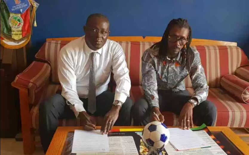 Aliou Cissé maintenu à la tête du football sénégalais malgré l’élimination en CAN