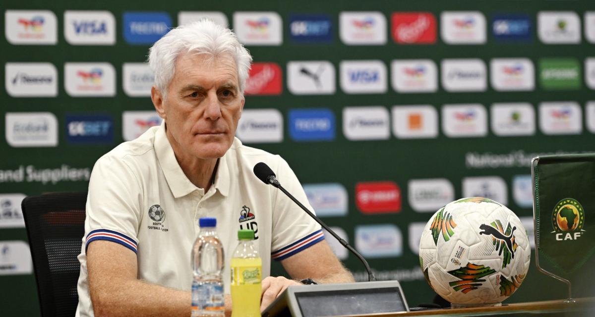 L’Afrique du Sud méritait la victoire selon Hugo Broos à la CAN 2023