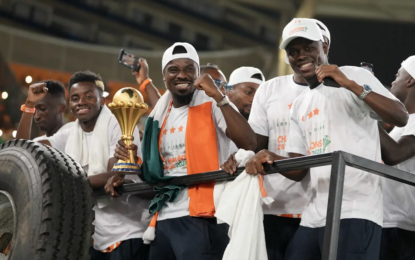 La Côte d’Ivoire triomphe à la CAN 2023 et Aurier célèbre le succès ivoirien