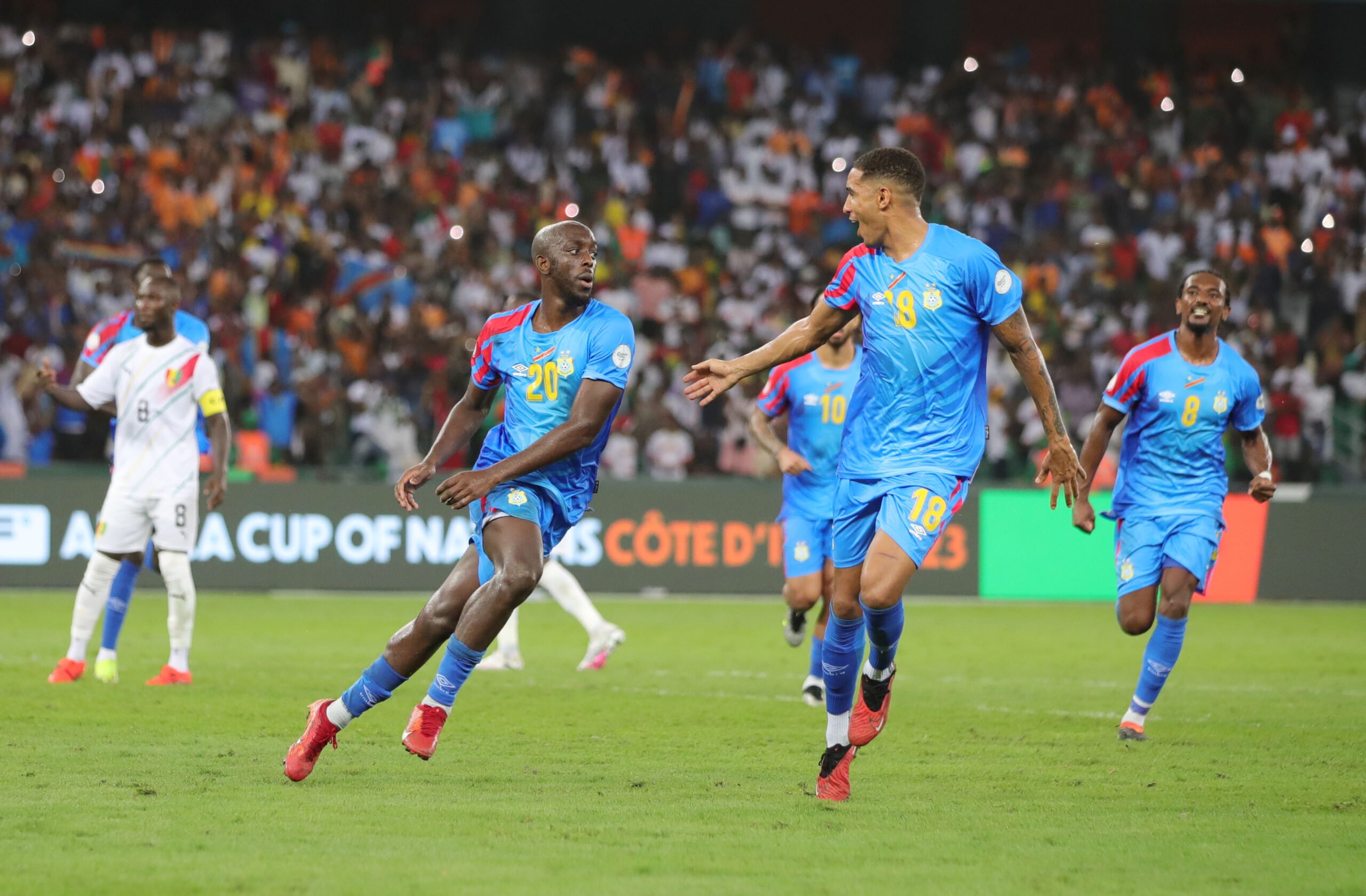 La Guinée éliminée en quart par la RDC dans une défaite 3-1