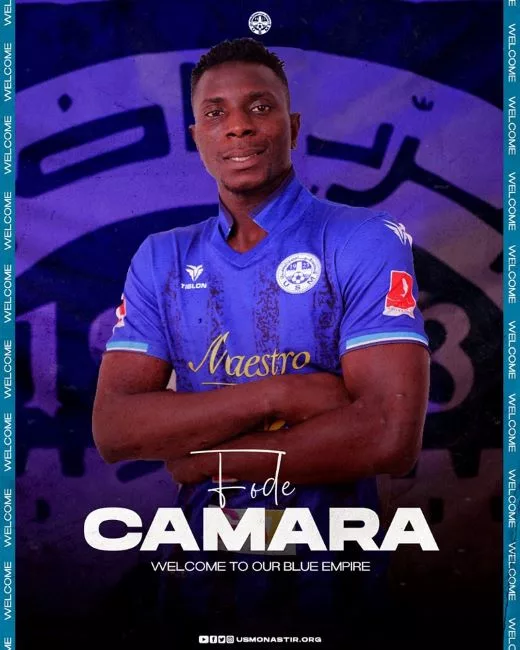 L’attaquant guinéen Fodé Camara quitte le RFC Seraing pour l’US Monastir