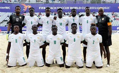 Les Lions Du S N Gal Pr Ts Pour La Coupe Du Monde De Beach Soccer