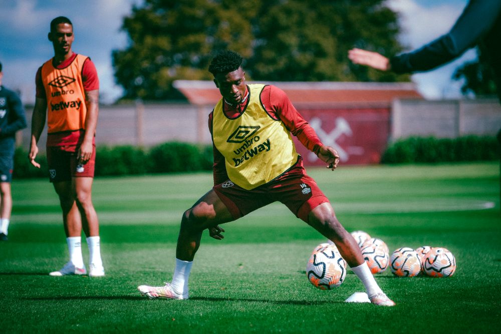 Mohammed Kudus de retour à l’entraînement avant West Ham-Bournemouth
