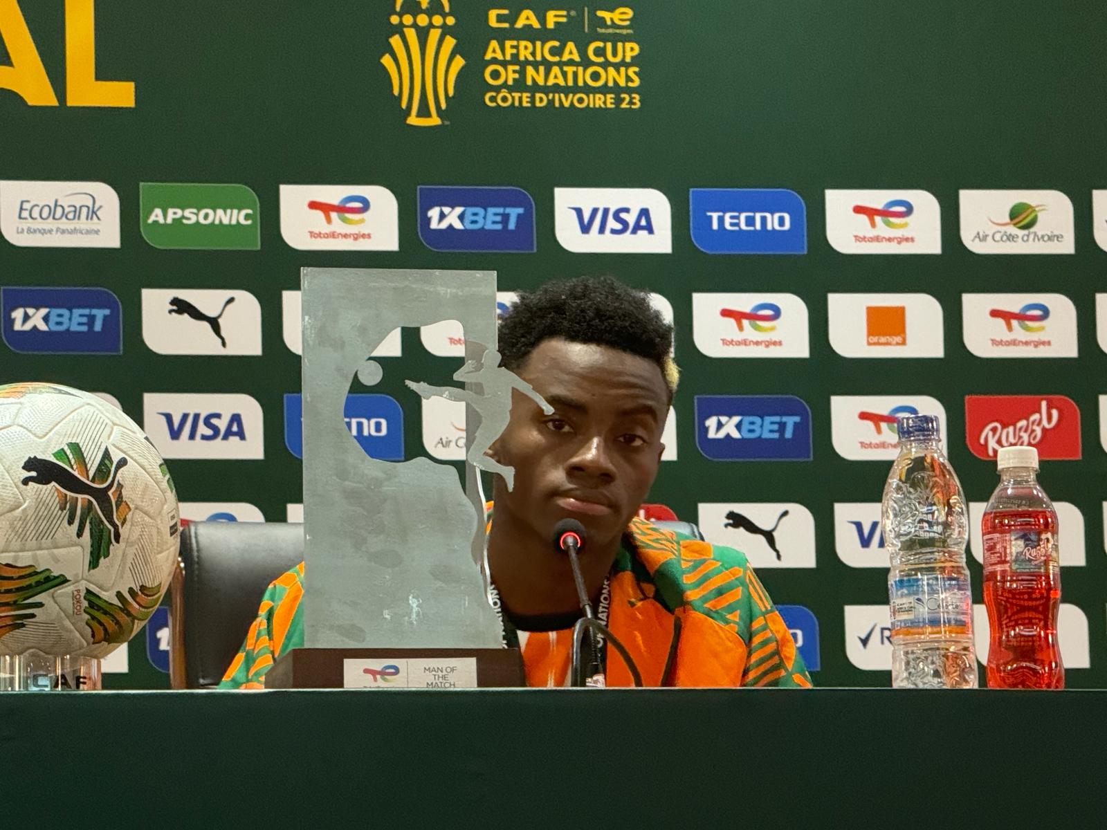 Simon Adingra, étoile de la Côte d’Ivoire, brille en finale de la CAN 2023