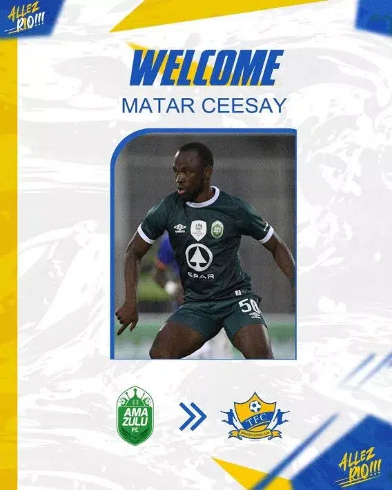 Teungueth FC du Sénégal renforce son milieu avec Matar Ceesay, ex-Casa Sports