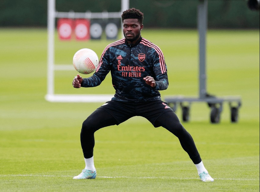 Thomas Partey de retour dans l’équipe d’Arsenal pour la Champions League