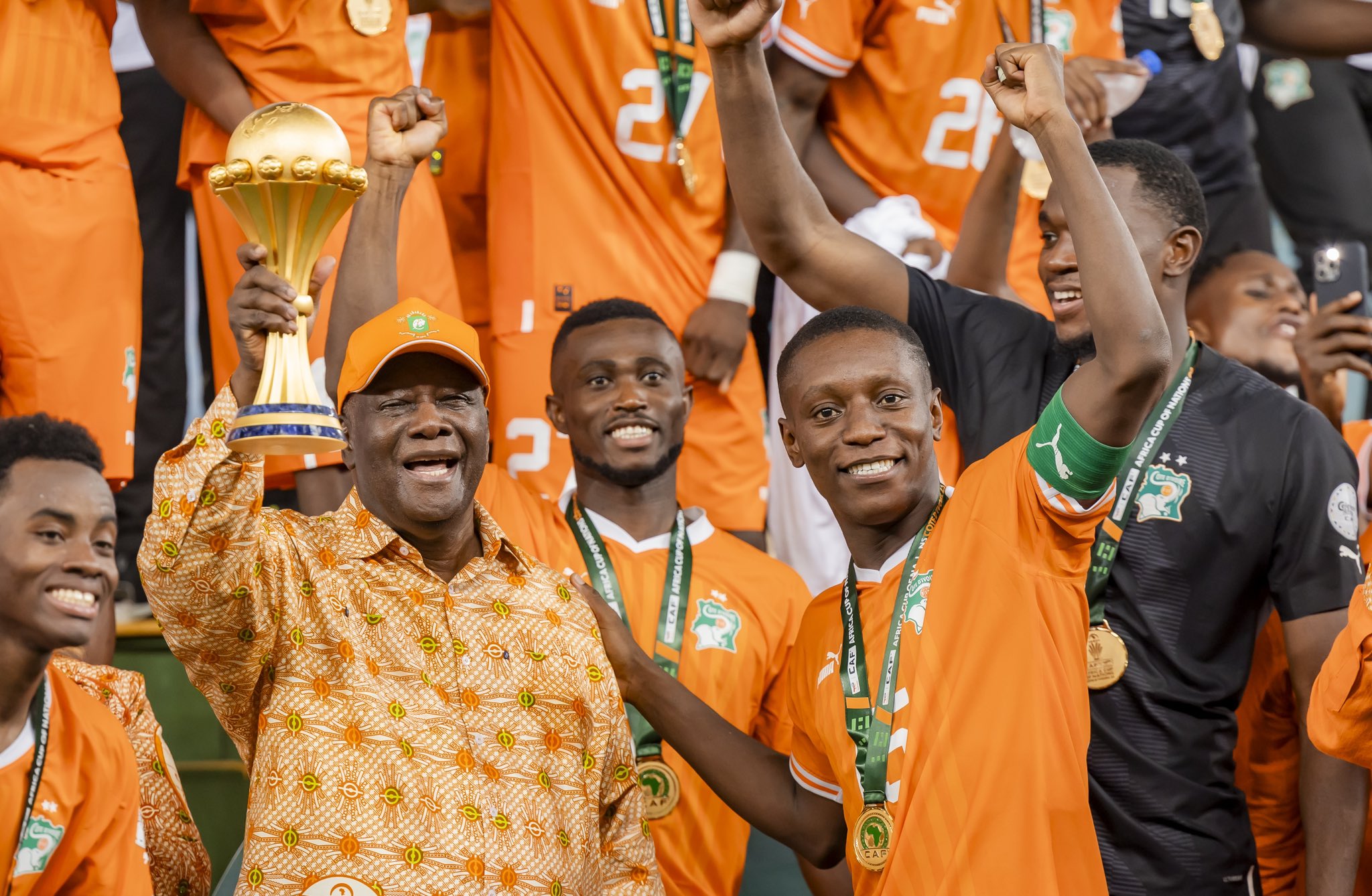 Triomphe à la CAN 2023 : Consécration financière pour les Éléphants de Côte d’Ivoire
