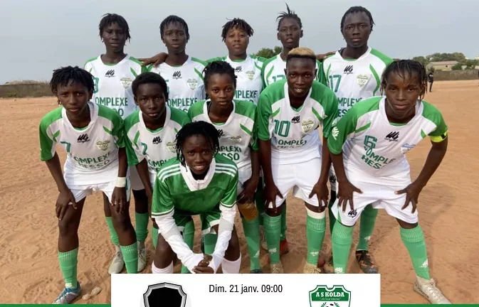 Triomphe de l’AS Kolda et l’AS Kaffrine dans le championnat féminin de D2 au Sénégal