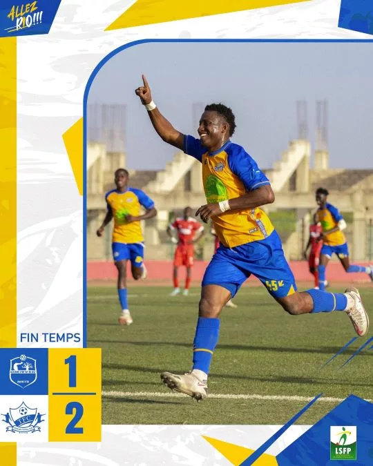 Victoire décisive de Teungueth FC contre Jamono Fatick en Ligue 1 sénégalaise