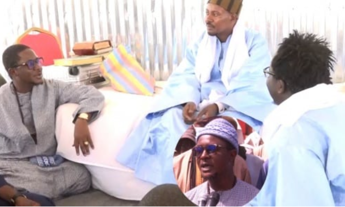 Cheikh Bara Ndiaye reçu par Cheikh Bassirou Abdou Khadr (vidéo)