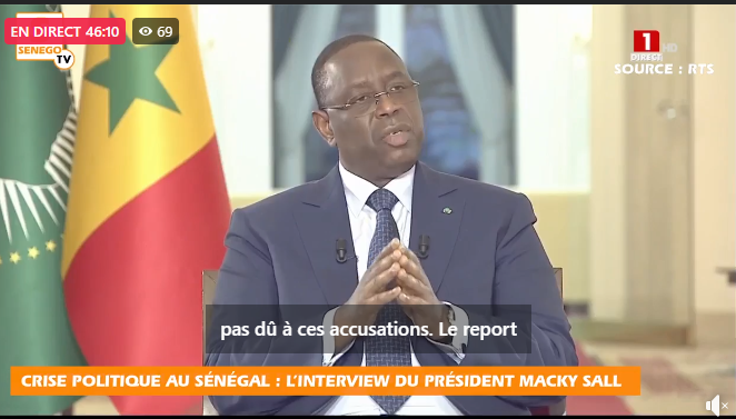 Macky Sall : « Guissouma candidat bou nangouwoul dialogue… » (Senego Tv)