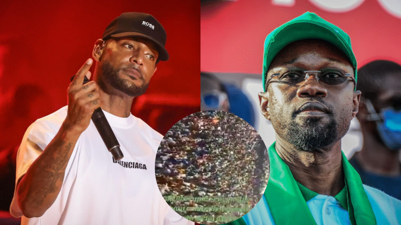 Tensions au Sénégal : Le rappeur Booba partage une vidéo poignante où la foule acclame Sonko
