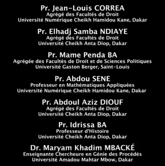 Appel au Président : Des Universitaires exigent le respect du calendrier électoral (vidéo)