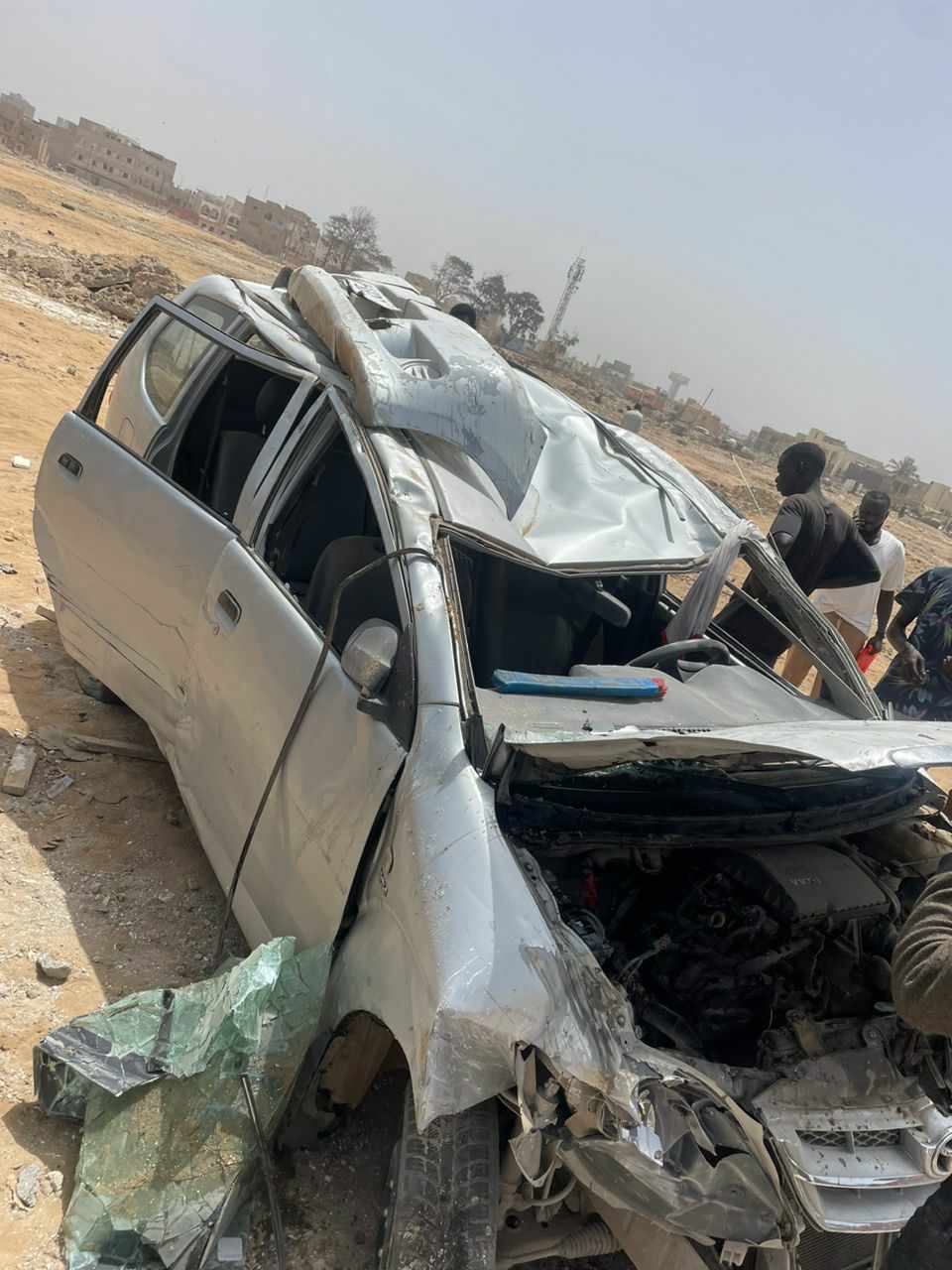 Accident sur la Vdn3 : Le cortège d’un soutien du candidat Amadou Ba a fait plusieurs tonneaux