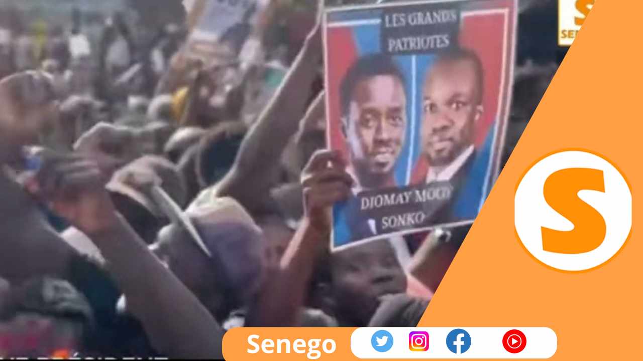L’entrée spectaculaire du candidat Bassirou Diomaye Faye dans le Fouladou (Senego Tv)