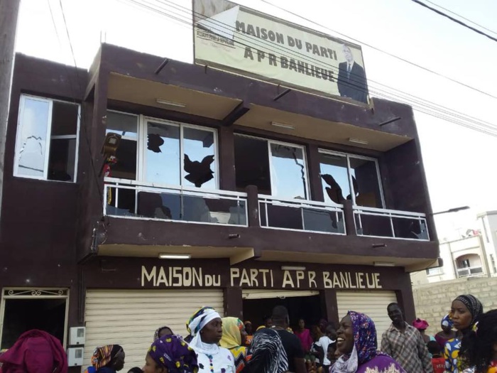Affrontements politiques à Dakar : violences et dégâts matériels à Pikine Ouest