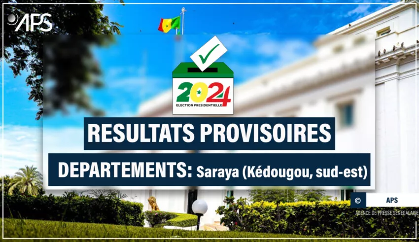 Bassirou Diomaye Faye remporte le scrutin présidentiel à Saraya avec une large avance