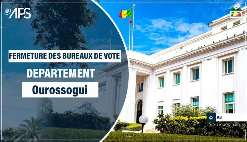 Fermeture des bureaux de vote à l’école 2 de Ourossogui