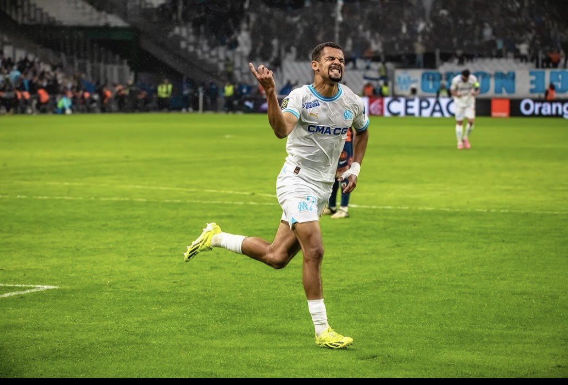 Illiman Ndiaye, attaquant sénégalais, marque encore pour l’OM