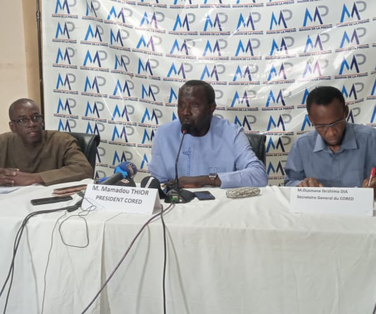 Le CORED dénonce le plagiat dans la couverture des présidentielles au Sénégal