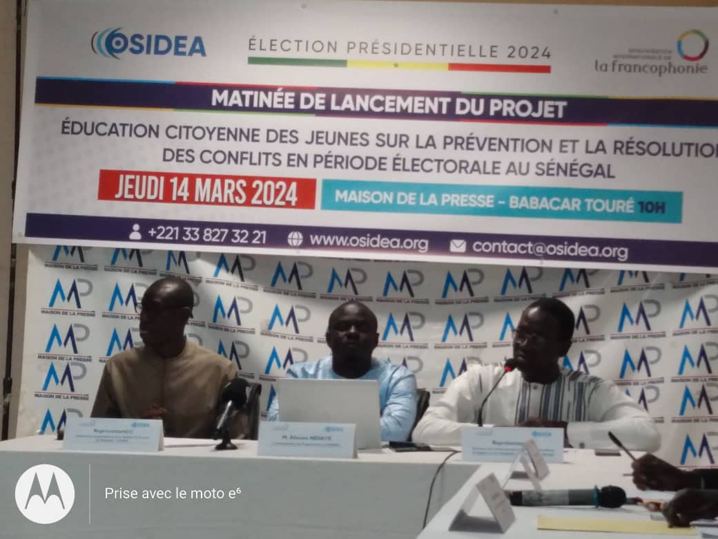 Nouveau projet d’éducation pour la paix électorale au Sénégal
