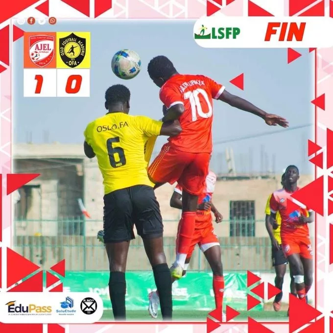 Photo – AJEL de Rufisque s’empare de la troisième place en Ligue 2 sénégalaise