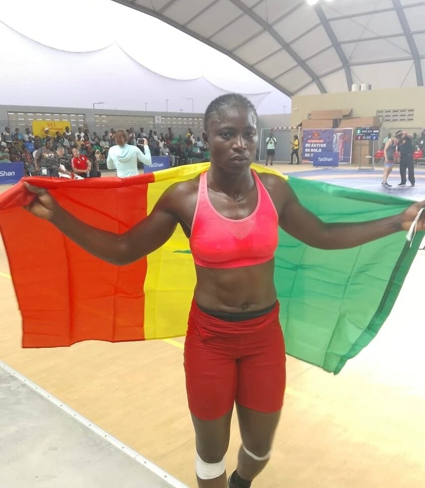 Safietou Goudiaby, lutteuse sénégalaise, décroche le bronze aux Jeux Africains