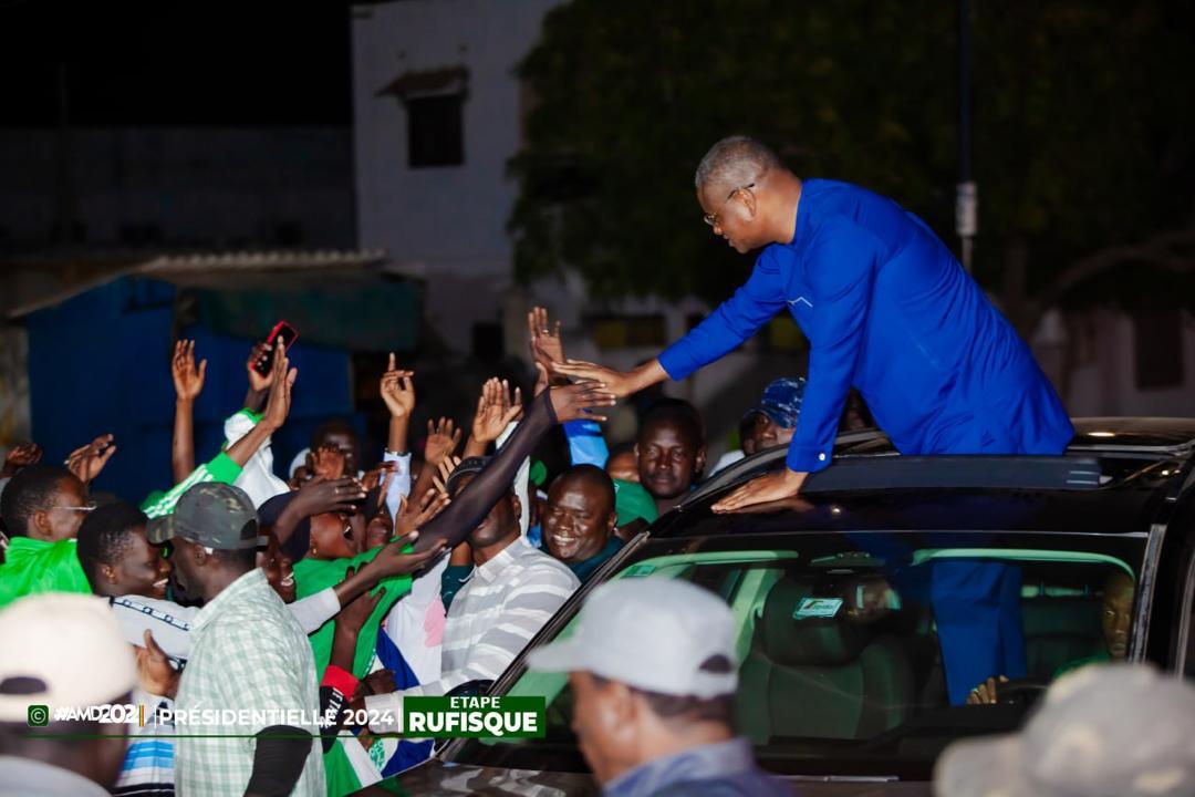 Sebikhotane, Bargny, Sendou, Rufisque : Aliou Mamadou Dia submergé par la foule