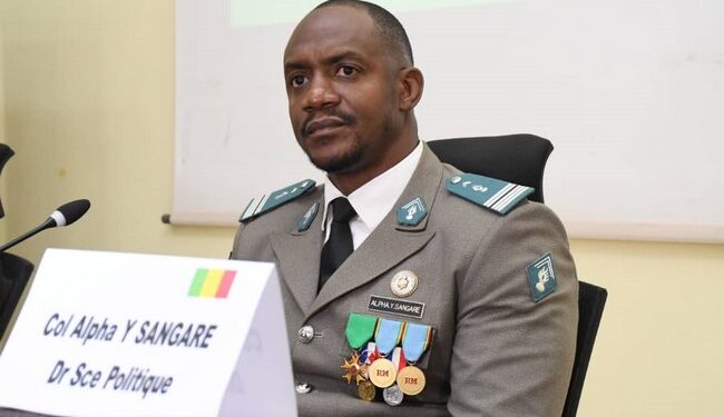 Mali : Le colonel Alpha Yaya Sangaré arrêté, les raisons