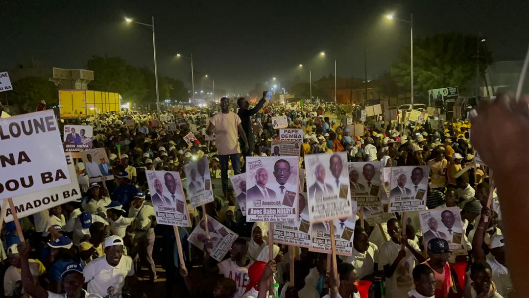 Meeting de BBY à Kaolack : Baba Ndiaye se fait remarquer …