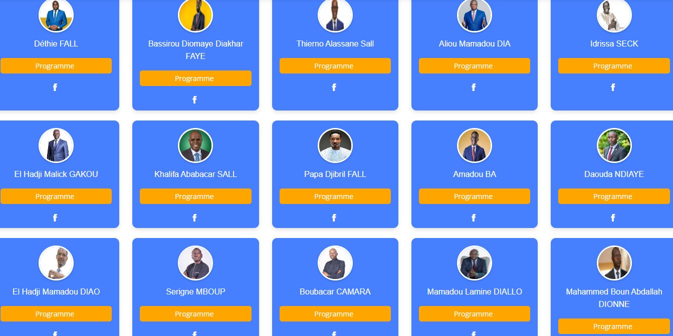 Présidentielle 2024: Un Sénégalais crée une application pour les programmes des candidats