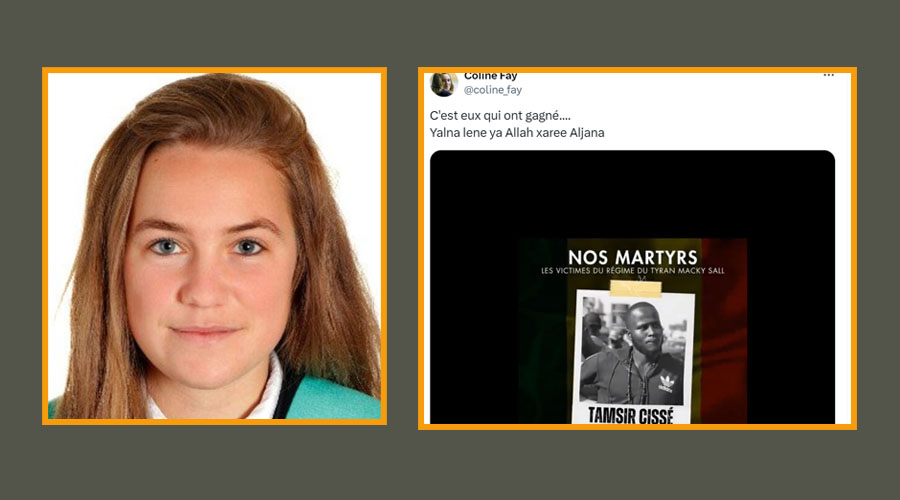 Victoire de Bassirou Diomaye Faye : ce message touchant de Coline Fay à l’endroit des martyrs