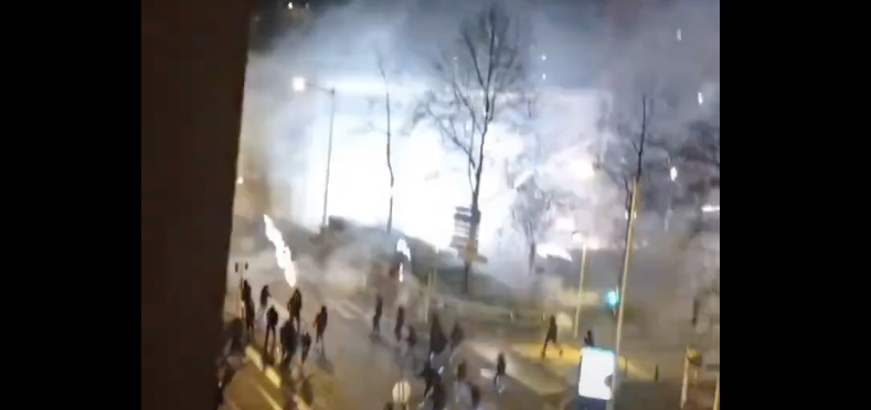 France : Violente attaque du commissariat de La Courneuve après la mort du jeune Wanyss (vidéo)