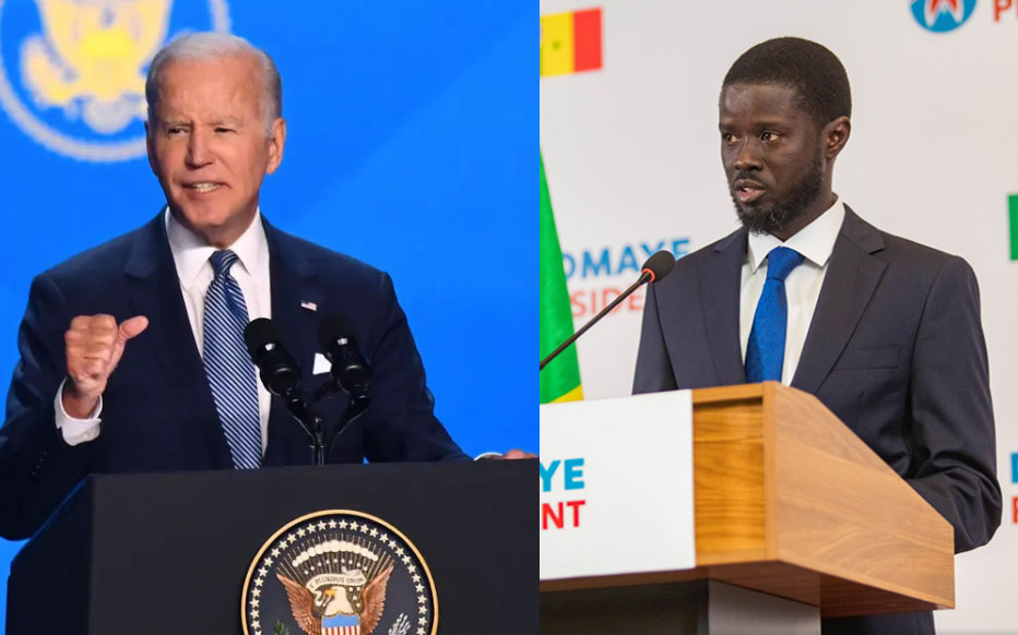 Les félicitations de Joe Biden à Bassirou Diomaye Faye, Président-élu