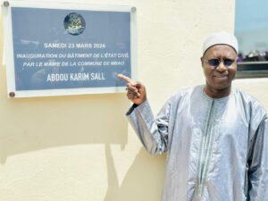 Mbao: Abdou Karim Sall inaugure un nouveau centre d’état civil estimé à plus 24 millions Fcfa (photos)