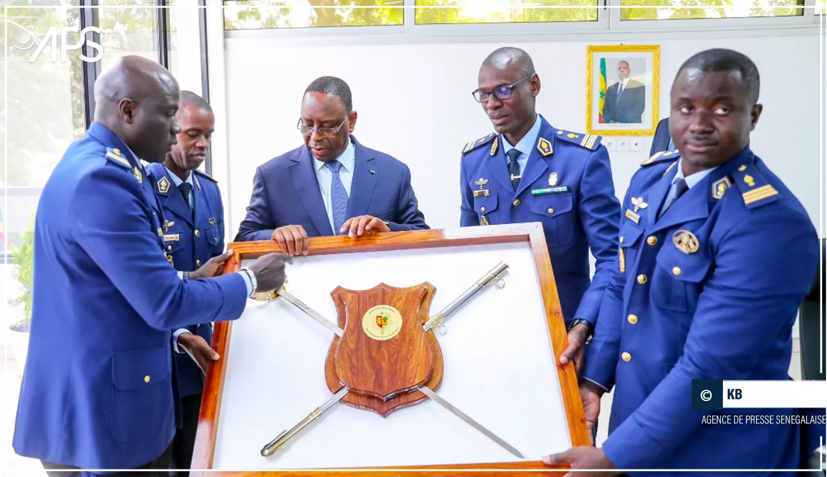 Macky Sall a inauguré les nouveaux locaux de la Maison militaire Photos