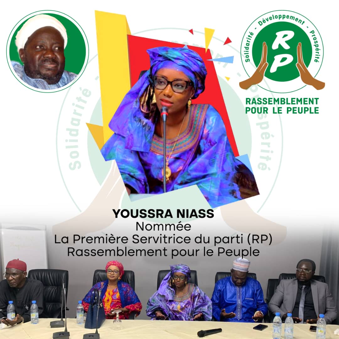 Rassemblement du peuple : Yousra Mamoune Niass prend les rênes