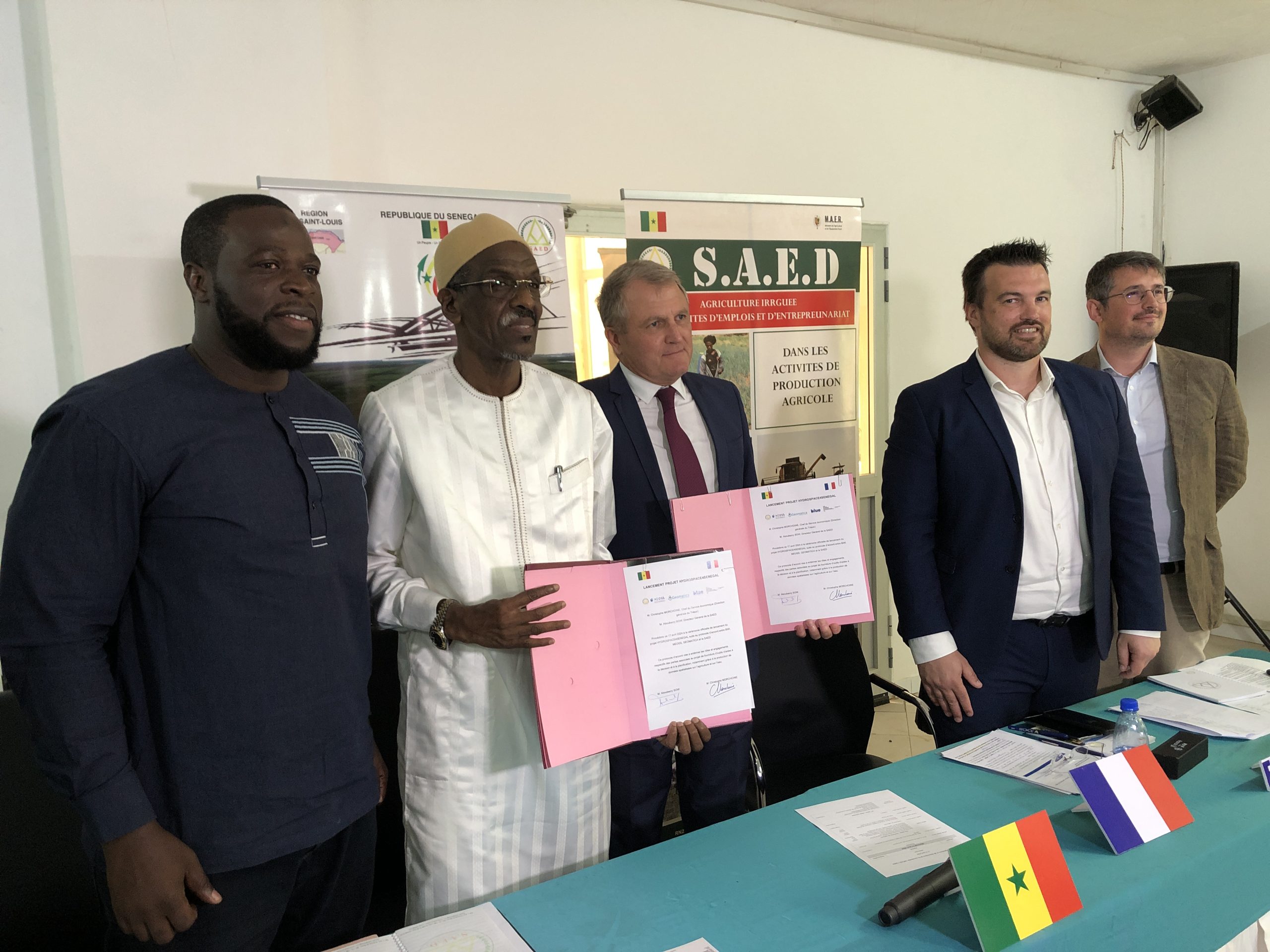 (3) Photos Lancement du Projet Hydrospace4-Sénégal à Saint-Louis