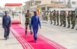 (3) Photos - Le Président sénégalais en visite de travail et d’amitié en Guinée-Bissau