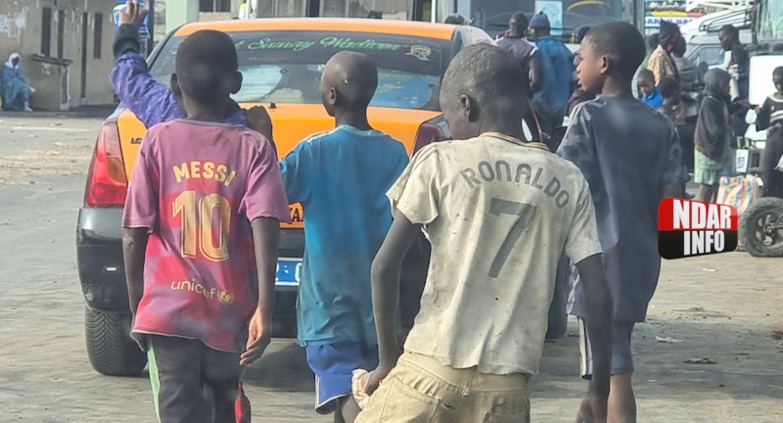 Saint-Louis : Le triste spectacle des enfants errants à la gare routière …