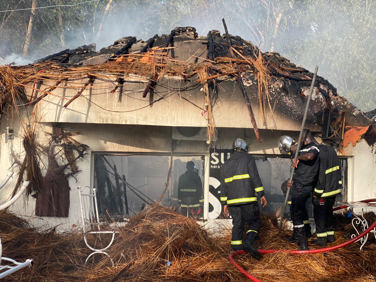 Saly : L’hôtel Riviera ravagé par un violent incendie, le responsable…